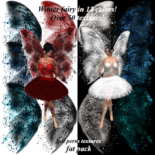 Eternal Creativity ~ Winter fairy fat pack