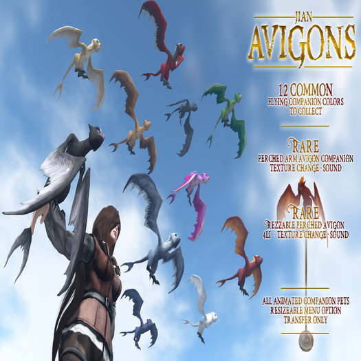 JIAN :: Arm-Perched Avigon (BOX) RARE