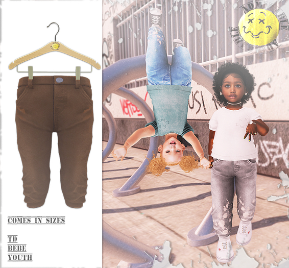 Admirable- Twill Jeans (Tawny)