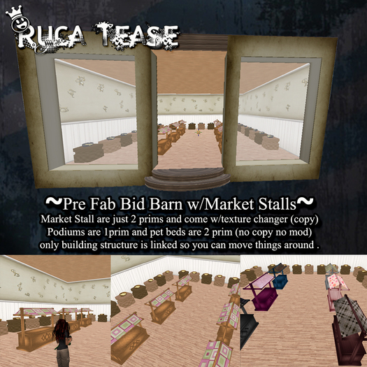 prefab bid barn by Ruca Tease -- \(-_-)/ -- 