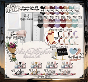 REIGN.- DELICATES - DELILAH SET - (MAITREYA) TIFFANY #9
