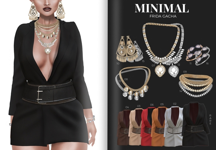 MINIMAL - Frida Dress Brown *4*