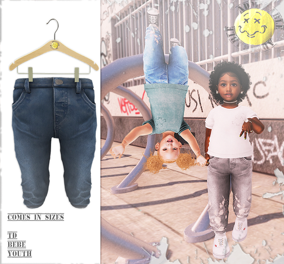 Admirable- Denim Jeans (Washed)