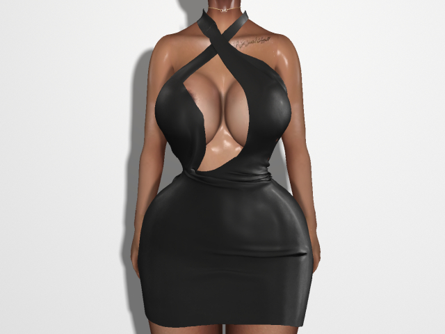 YENTEMENTS - CRESENT DRESS [ONIX]