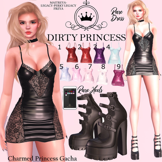 DIRTY PRINCESS- Charmed Princess Dress- LARA COMMON 4