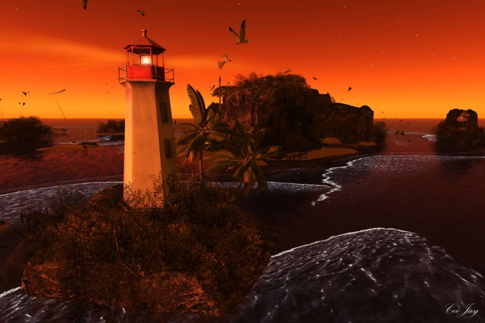 Sunset Over Archipelago [C]