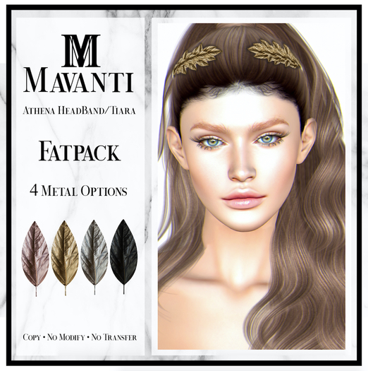 MAVANTI - Athena HeadBand/Tiara [FATPACK]