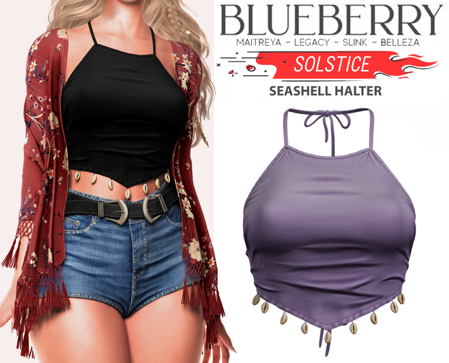 Blueberry - Solstice - Seashell Tops - {Extra 6} - *Updated*