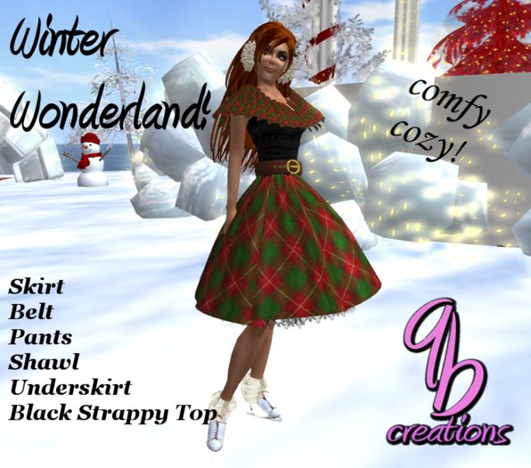 QB's Winter Wonderland Dress