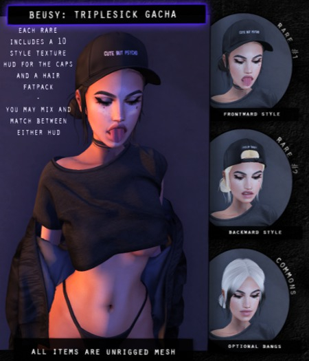 Beusy: TripleSick Hair #3 - Dusk Palette [Boxed] COMMON 3