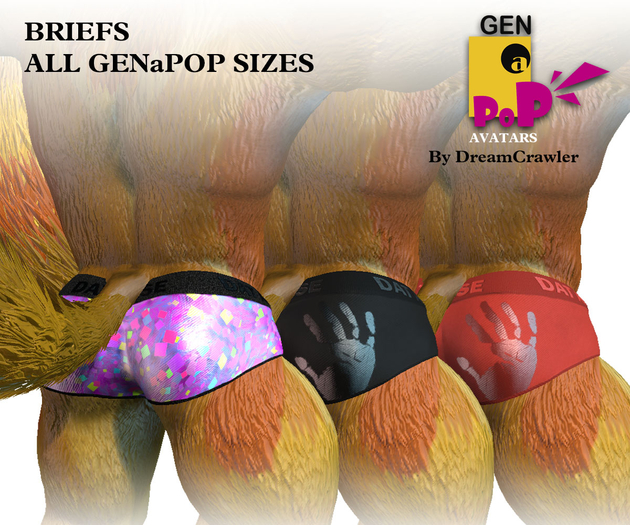 [GENaPOP] [Clothing] Briefs