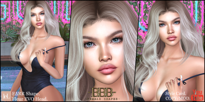 ~BBB~  FARR Shape - Fleur EVO Head