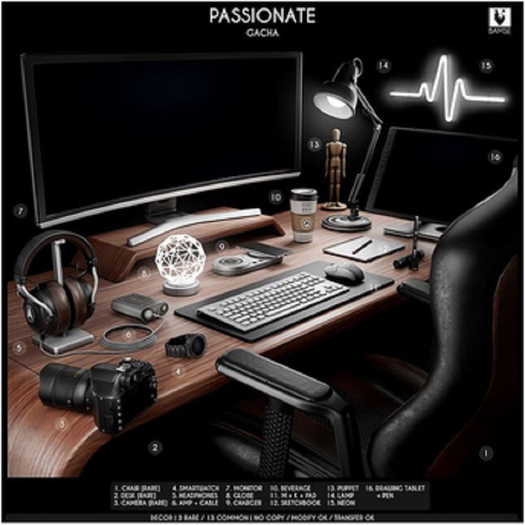 1. BAMSE : Passionate - Chair RARE