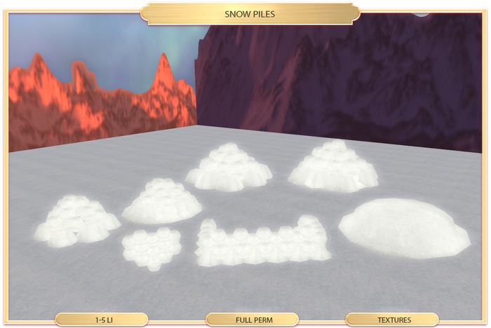 Studio Craft * Snow Piles (FULL PERM)