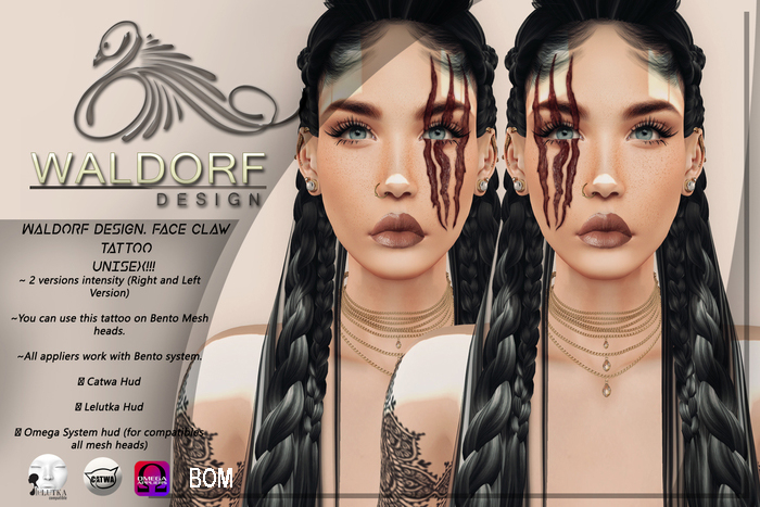 Waldorf Design. Face Claw (BOM)
