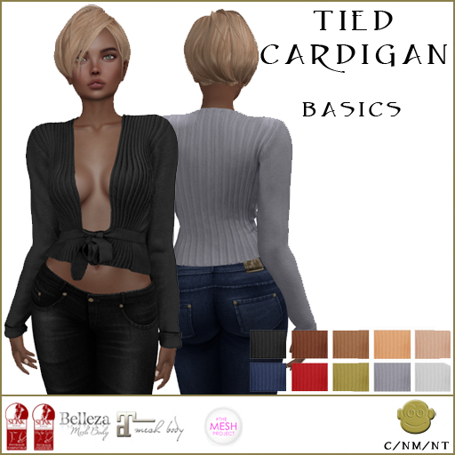 BM Tied Cardigan Basics DEMO