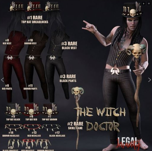 Legal Insanity - TWD* #17 Brown bracelets