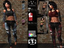 V-Twins - Panther Casual for Maitreya, Belleza Freya & Venus, and Slink