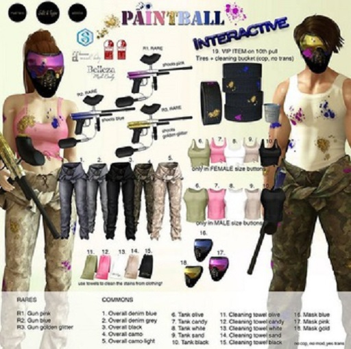 4. S&P Paintball Overall Lara camo (rez to unpack)