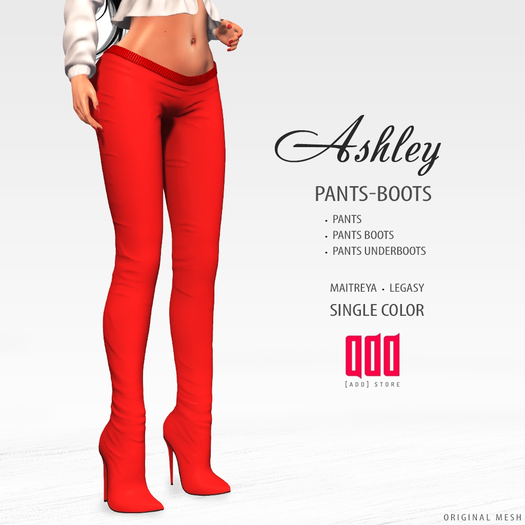 20364 [ADD] Ashley PantsBoots - Red