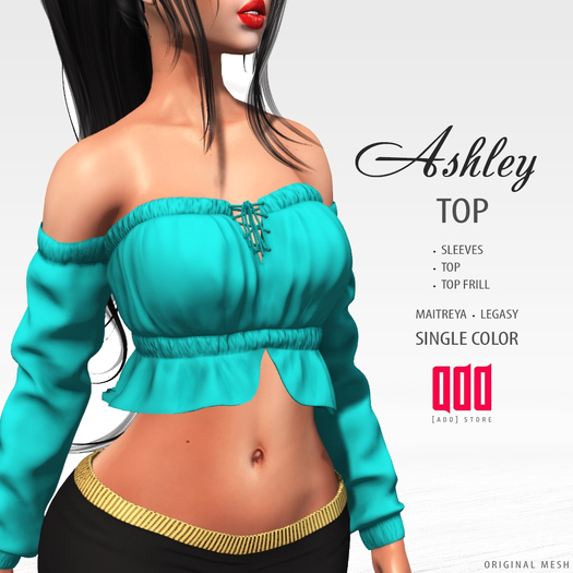 [ADD] Ashley Top - Turquoise
