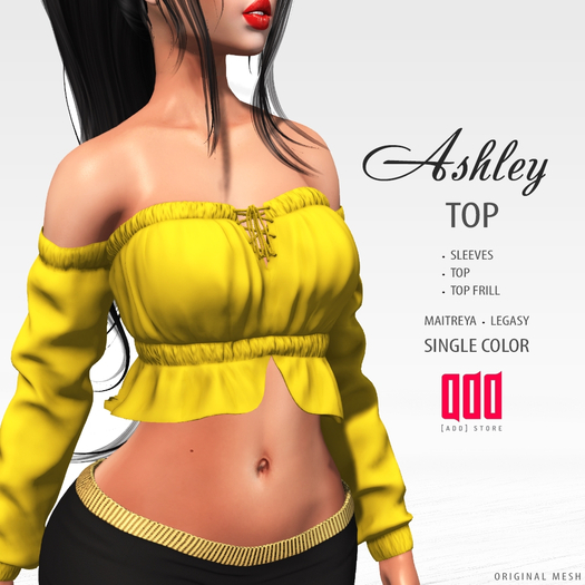[ADD] Ashley Top - Yellow