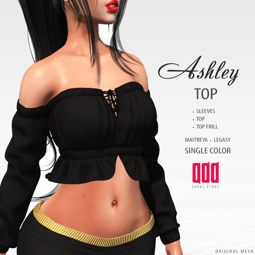 20342 [ADD] Ashley Top - Black