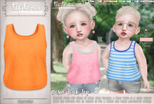 . tiptoes - Basic Tank Top - Tangerine