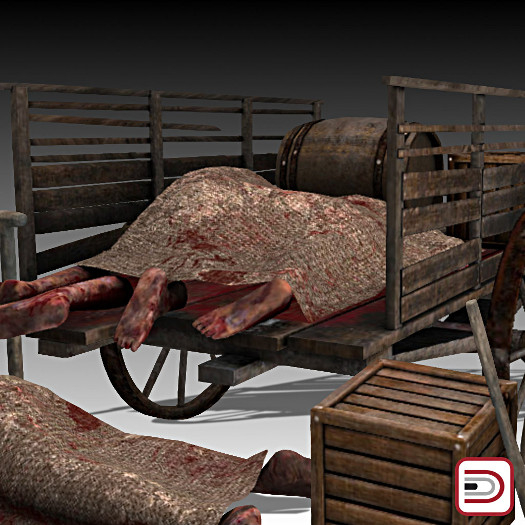 [Danielito] Medieval Plague Cart