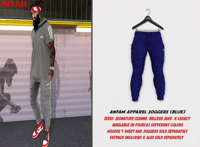 ANFAM - Joggers (Blue)
