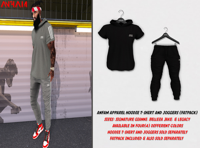 ANFAM - Hoodie Tee (FatPack)