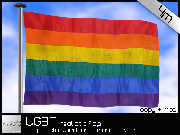 Pride flag LGBT Gay Pride Rainbow flag * copy/mod