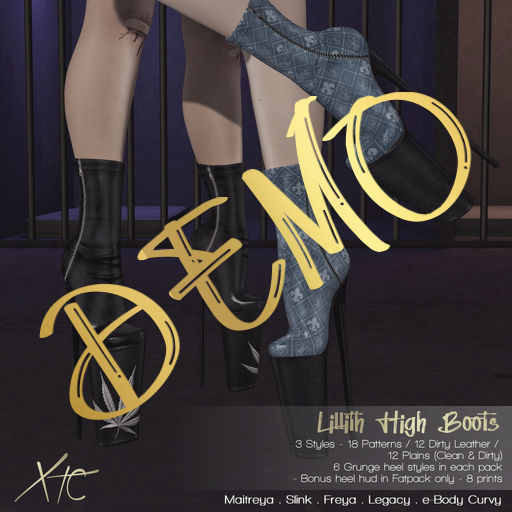 -XTC-  Lillith Boots [DEMO] - Add -