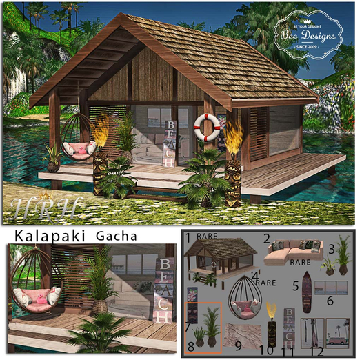 Bee Designs Kalapaki Gacha 8