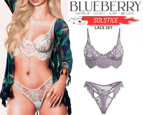 Blueberry - Solstice - Lace Set - {Extra 10}
