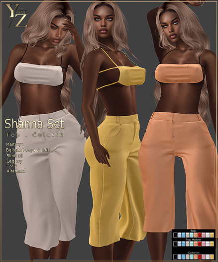 >> UnPack HUD << YELIZ MESH "Shanna-Set" - DEMO