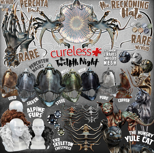 CURELESS [+] The Twelfth Night / Exoskeleton / SILVER