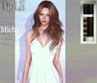 =DeLa*= Mesh Hair "Micha" Blacks and Whites