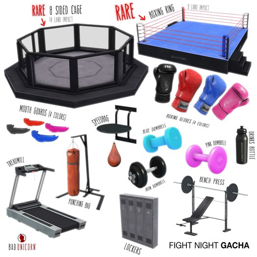 [Bad Unicorn] 8 Sided Cage (boxed) RARE