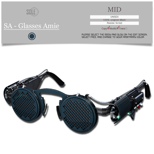 :::SOLE::: SA - Glasses Amie (MID)