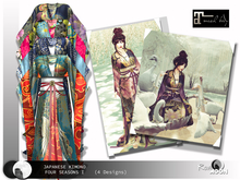 RAVE MooN  Japanese Kimono  FOUR SEASONS. I (maitreya )