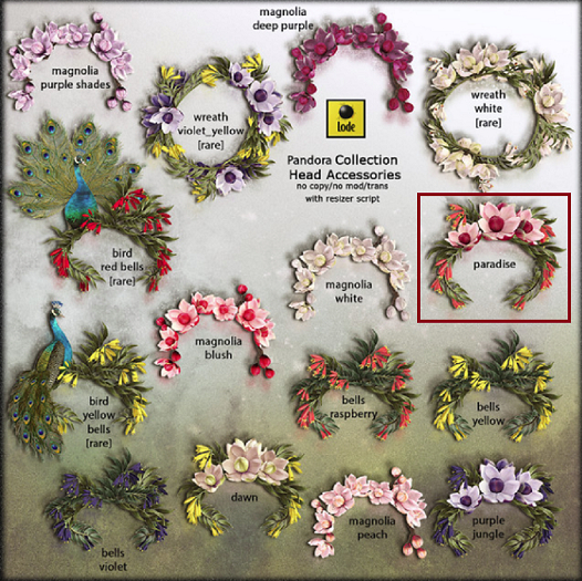 *LODE* Head Accessory - Pandora [paradise]