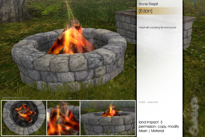 Sway's [Edan] Stone Firepit