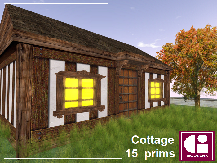 [Box Gi_Creations] Cottage (10x15) 15 prims