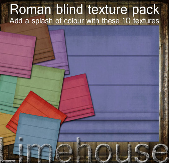 Roman blind textures - NEW