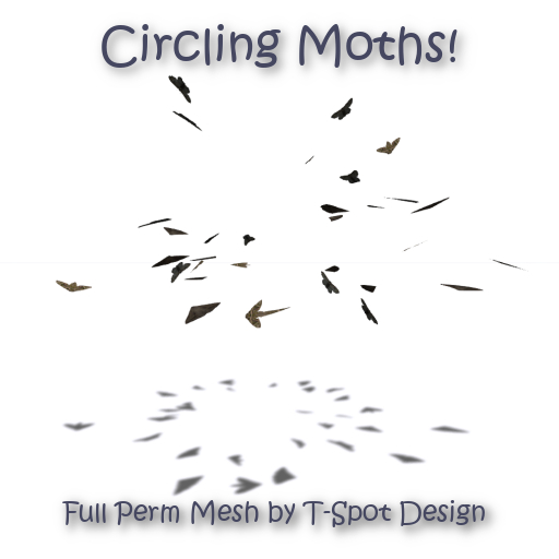 T-Spot Mesh - Circling Moths - Full Perm - LI=0.8
