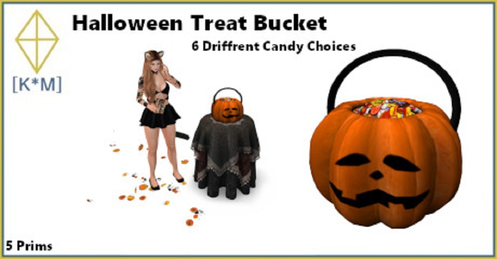[K*M] Halloween Treat Bucket