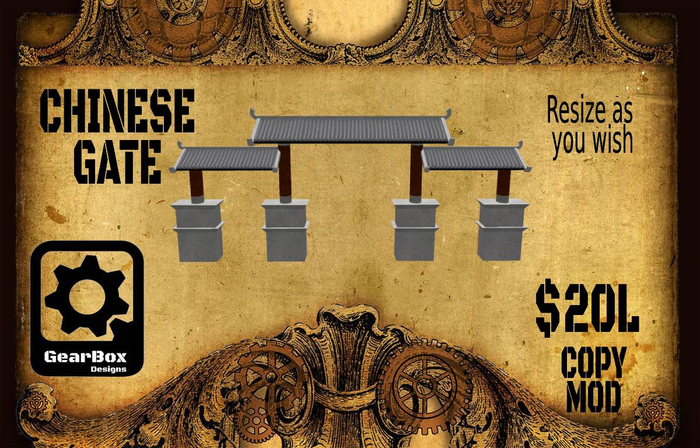 Second Life Marketplace - CHINESE GATE