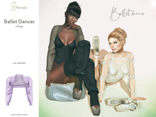 S&P Ballet shrug lavender (wear to unpack)