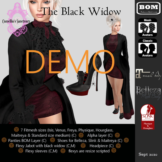 ::C S:: The Black Widow Outfit DEMO